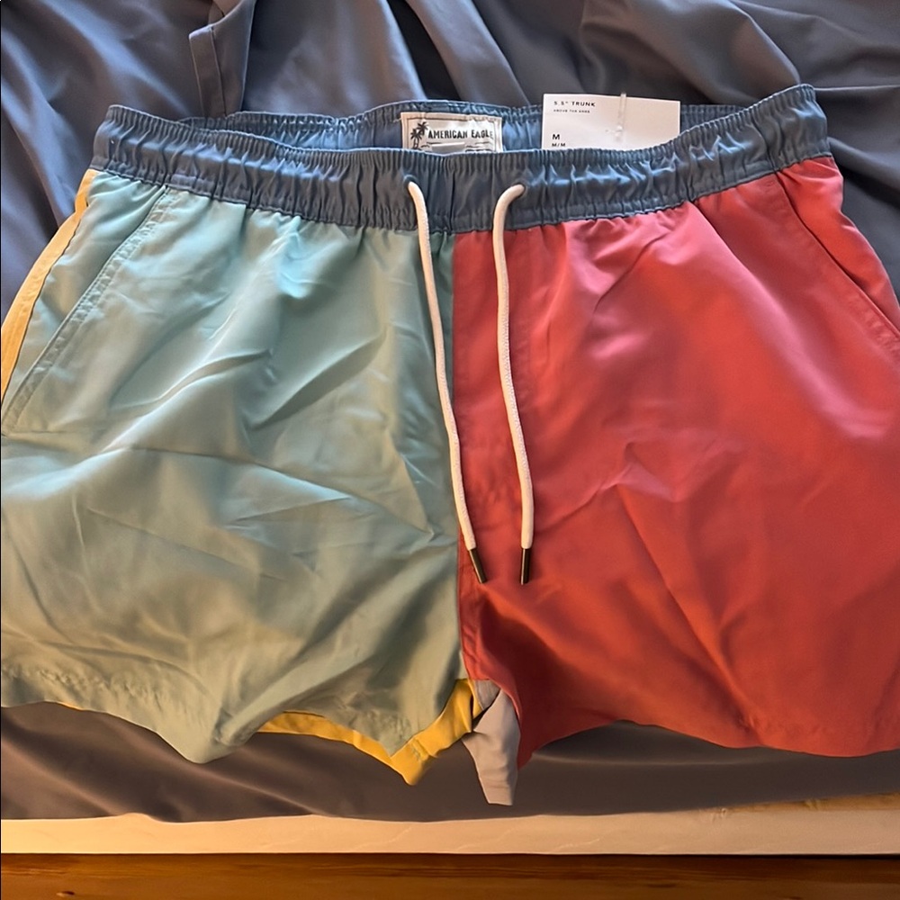 American Eagle Outfitters Multicolor Swim Trunks